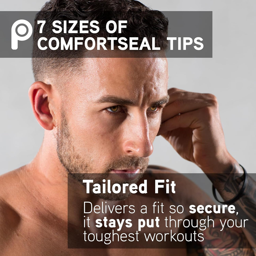 BlueAnt Pump Air X2 True Wireless in Ear Buds, IP67 Waterproof, 77 Hours Battery Life, Charging case, Deep bass, Noise Cancelling, 7 Comfortseal Tips, 6mm Drivers, Lightweight 4g per Bud, Easy Set up