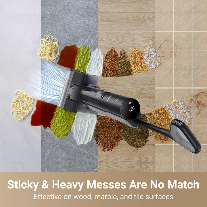 dreame G10 Pro Wet Dry Vacuum Cleaner, Cordless Vacuum Mop All in One with Auto Self-Cleaning, Floor Cleaner Machine for Hard Floor, 35 Mins Runtime, Edge Cleaning, Self-Propelled Vacuum Mop Combo