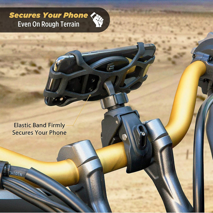 Scosche Terraclamp Magnetic Mount Handlebar Universal Clamp (.50" to 1.75" Bars)