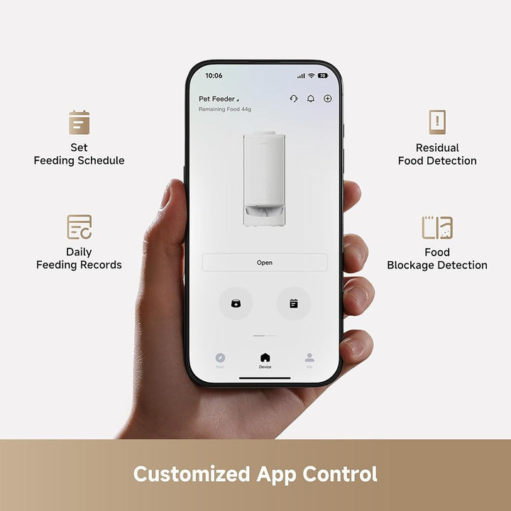 MOVA PF10 Pro Automatic Cat Feeder 3.4L for Cats & Dogs