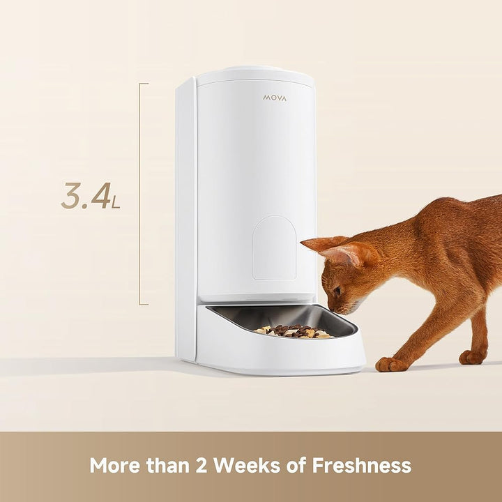 MOVA PF10 Pro Automatic Cat Feeder 3.4L for Cats & Dogs