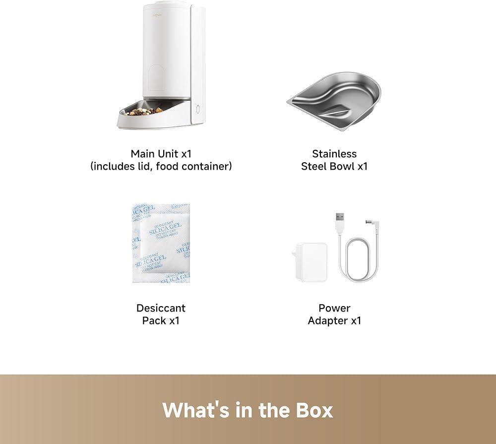 MOVA PF10 Pro Automatic Cat Feeder 3.4L for Cats & Dogs