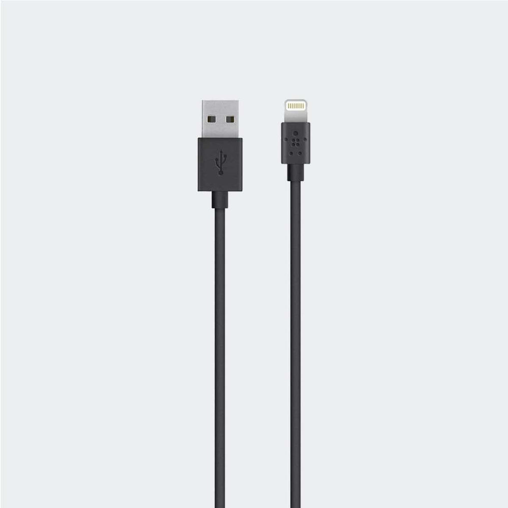 BELKIN Charging Cable Black Belkin Mixit Up Lightning to USB 1.2m ChargeSync Cable