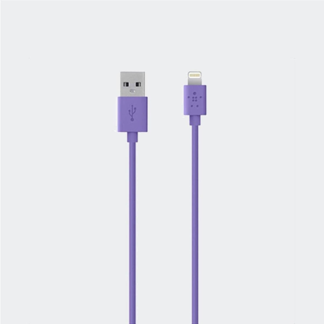 BELKIN Charging Cable Purple Belkin Mixit Up Lightning to USB 1.2m ChargeSync Cable