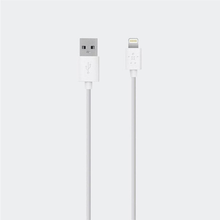 BELKIN Charging Cable White Belkin Mixit Up Lightning to USB 1.2m ChargeSync Cable