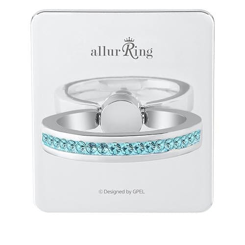 GPEL Ring Silver GPEL allurRing Scarlet Swarovski Crystal Ring