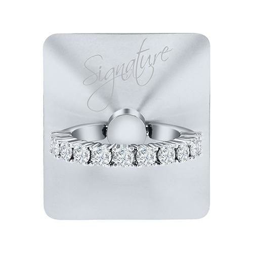 GPEL Ring Silver GPEL allurRing Signature Swarovski Crystal Ring