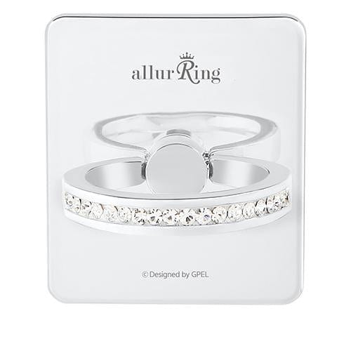 GPEL Ring White GPEL allurRing Scarlet Swarovski Crystal Ring