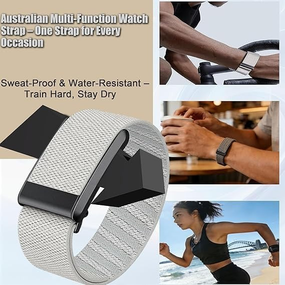 WHOOP 5.0 Band Breathable Nylon Sports Loop Strap