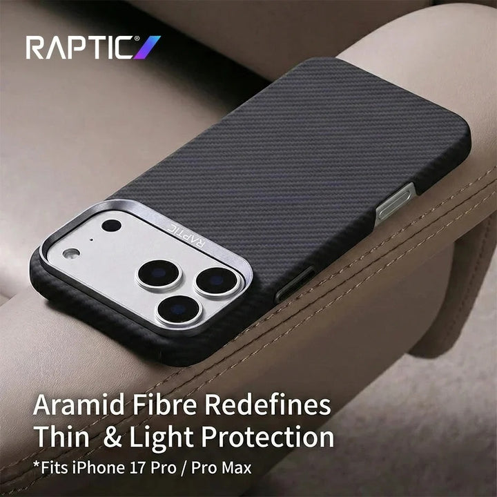 iPhone 17 Aramid Fibre Case - Raptic Aramid 600D