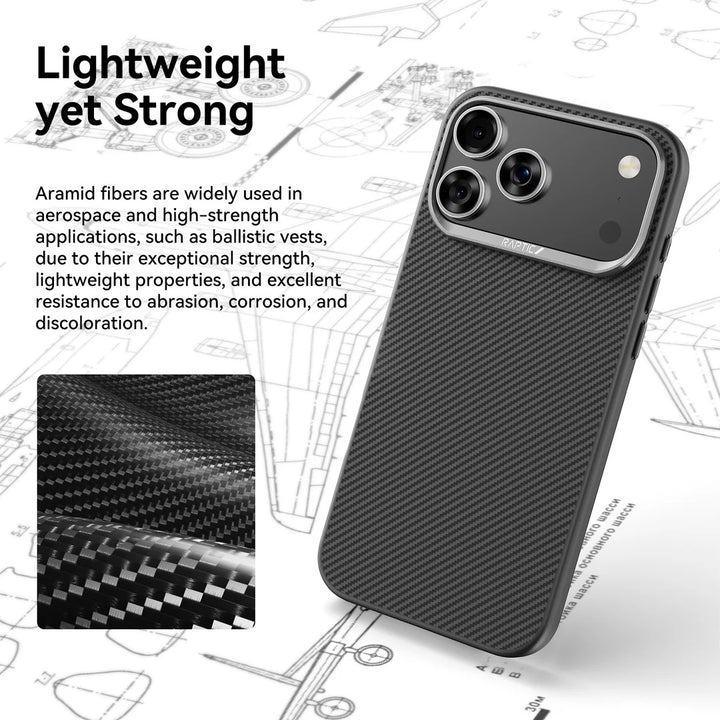 iPhone 17 Aramid Fibre Case - Raptic Aramid 600D