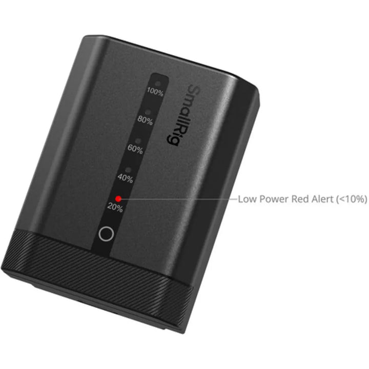 SmallRig NP-FZ100 2600mAh Battery for Sony A7R V / A7S III Camera, Rechargeable Camera Battery w/USB-C 2.5H Fast Charging for Sony Alpha A7R IV, A7R III, A7 III, A7C, A6600-5297