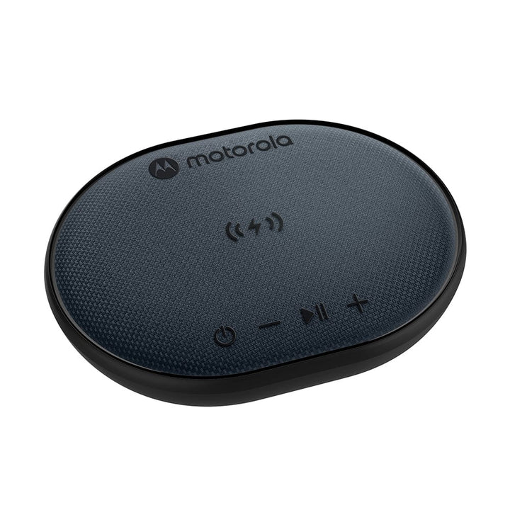 Motorola Black Bluetooth Speaker with Wireless Charging Pad - Motorola ROKR 500
