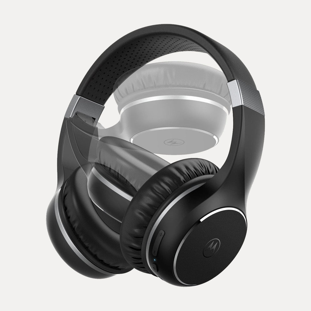 Motorola Headphones Black Wireless Over-Ear Headphones - Motorola XT 220