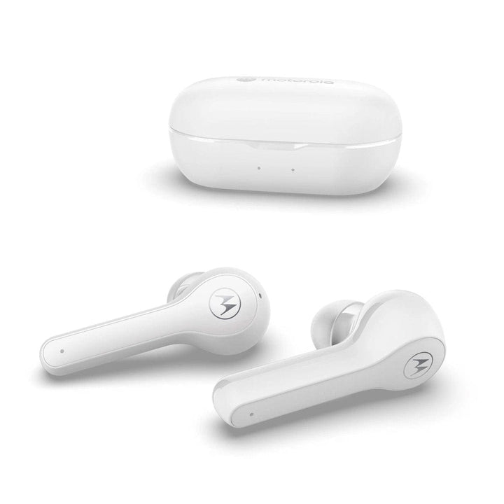 Motorola White 085 TWS True Wireless Bluetooth Earbuds - Motorola