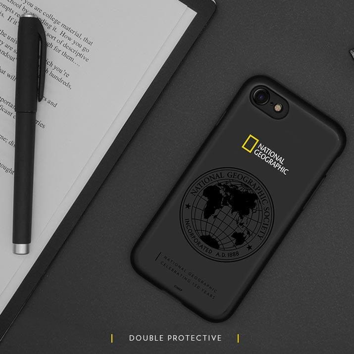 NATIONAL GEOGRAPHIC Cases & Covers Black National Geographic Double Protective Case iPhone 7 Plus/8 Plus