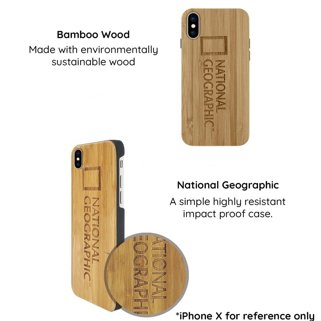 NATIONAL GEOGRAPHIC Cases & Covers National Geographic Nature Wood Case iPhone SE /7 /8