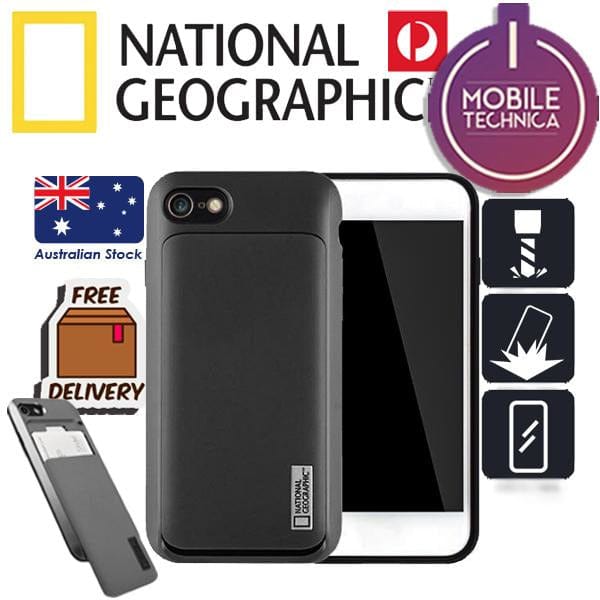 NATIONAL GEOGRAPHIC Cases & Covers Titanium National Geographic Slide Pro Case iPhone SE/ 7/8