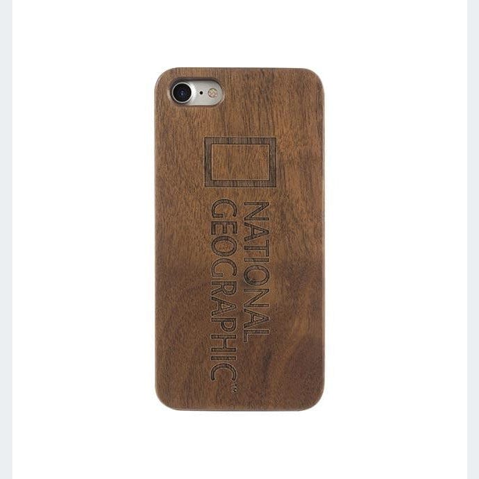 NATIONAL GEOGRAPHIC Cases & Covers Walnut Wood National Geographic Nature Wood Case iPhone SE /7 /8