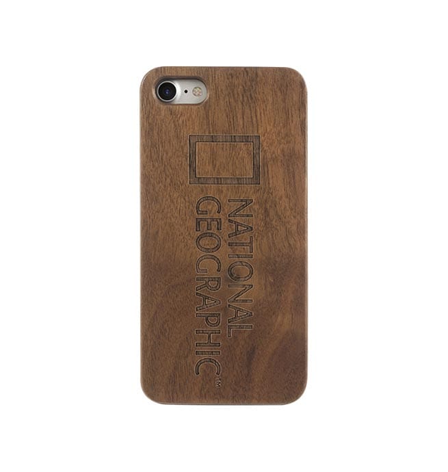 NATIONAL GEOGRAPHIC Cases & Covers Walnut Wood National GeographicNature Wood Case iPhone X