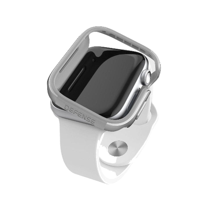 Raptic Cases & Covers 44mm Series 4,5 / Silver Apple Watch Edge Case - Raptic Edge Silver/Grey