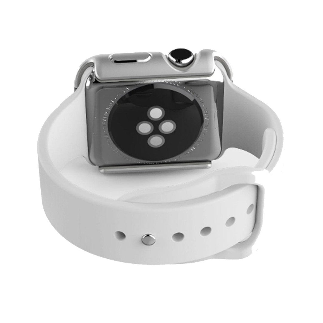 Raptic Cases & Covers 44mm Series 4,5 / Silver Apple Watch Edge Case - Raptic Edge Silver/Grey