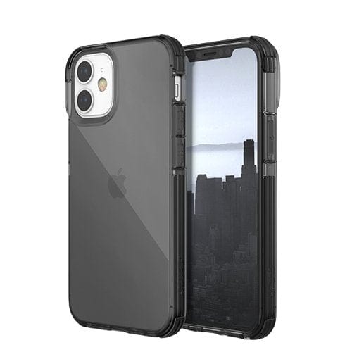 Raptic Cases & Covers Apple iPhone 12 Mini / Black / Case only iPhone 12 Mini Raptic Clear - White / Black