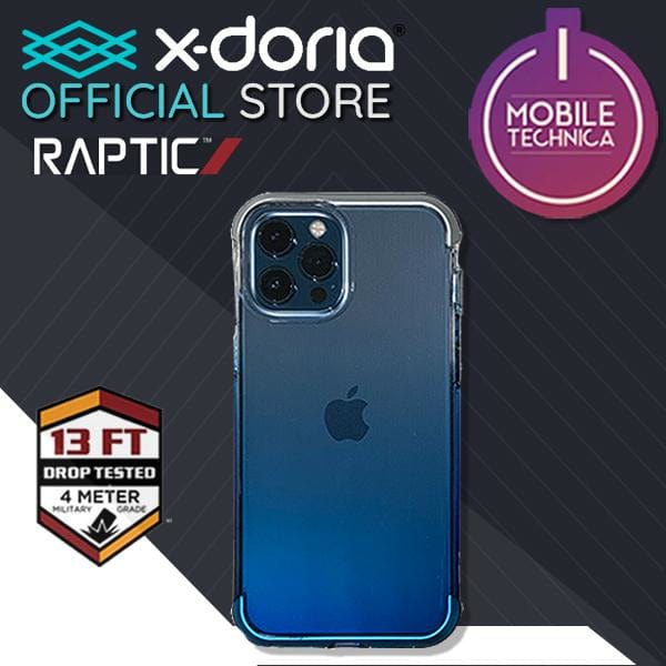 Raptic Cases & Covers Blue Gradient / Apple iPhone 12 Pro Max / Case only For iPhone 12 Pro Max Mini Case Raptic Air Transparent Bumper Hard Cover