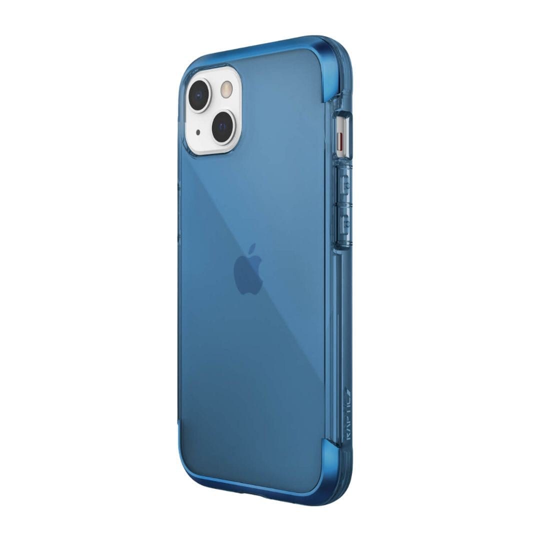 Raptic Cases & Covers Blue iPhone 14 Clear Case - Raptic Air
