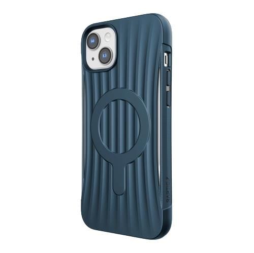 Raptic Cases & Covers Blue iPhone 14 Plus Frosted MagSafe Case - Raptic Clutch