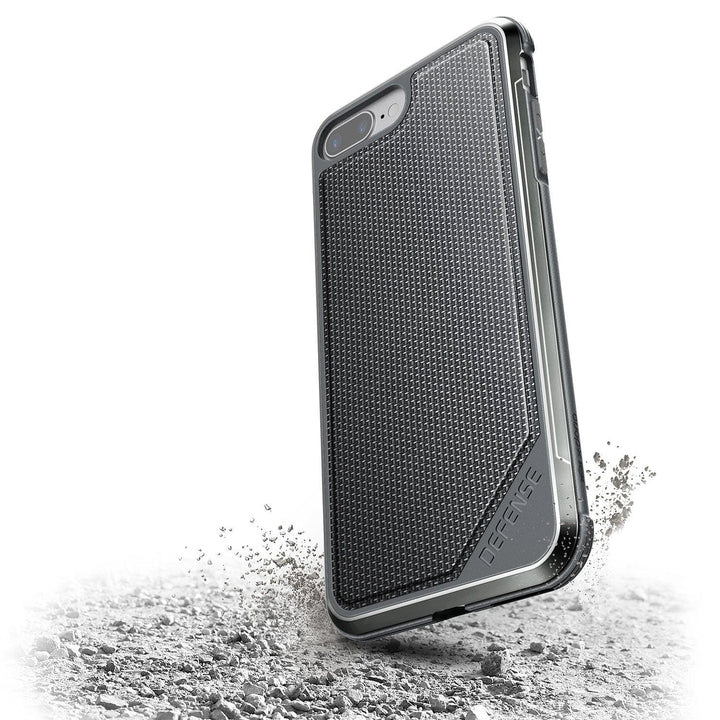 Raptic Cases & Covers Grey Nylon iPhone 8 Plus/ 7 Plus Defense Lux Ballistic Nylon
