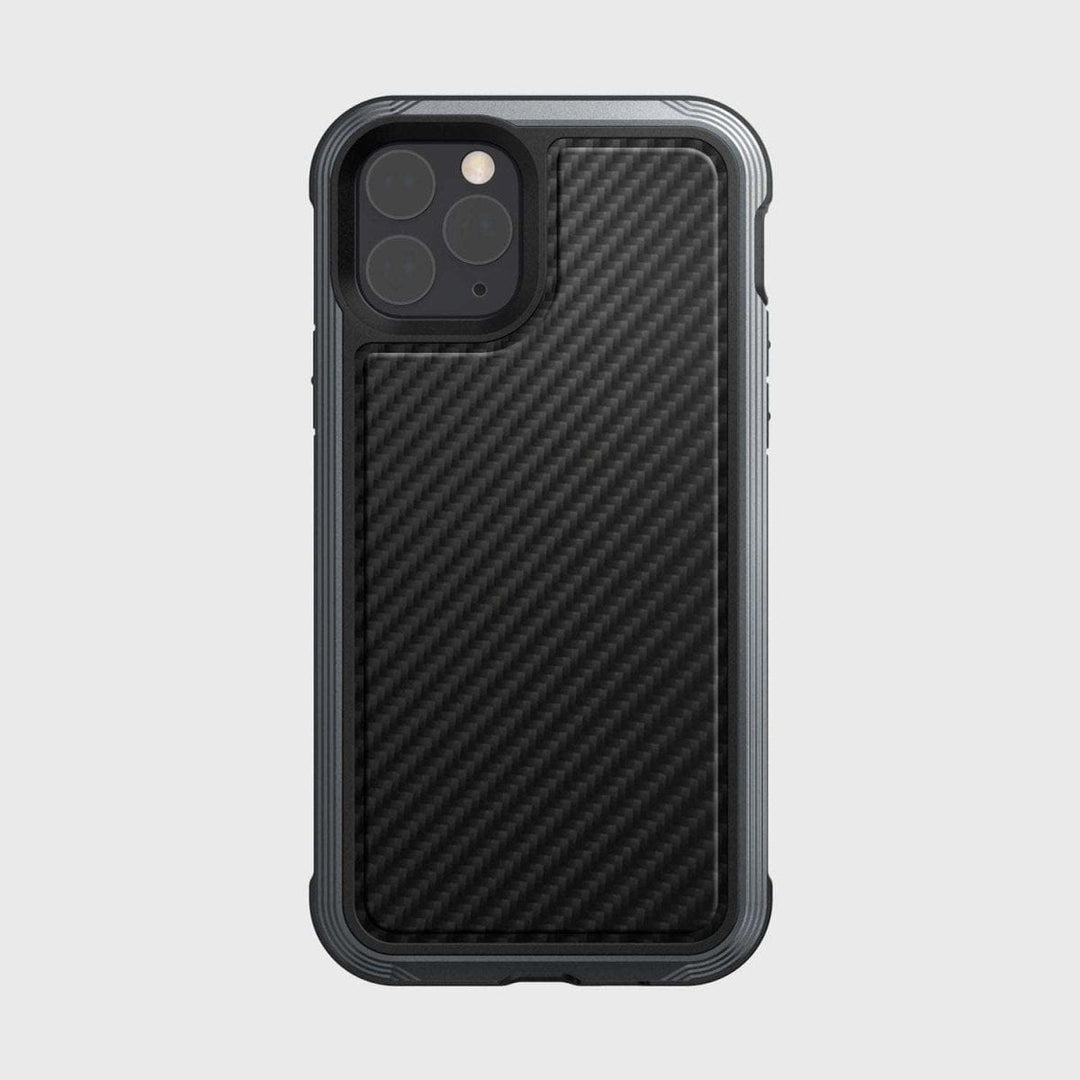 Raptic Cases & Covers iPhone 11 Pro Case Raptic Lux Black Carbon Fibre
