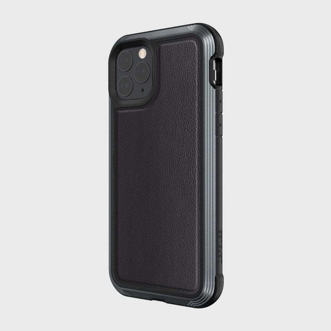 Raptic Cases & Covers iPhone 11 Pro Case Raptic Lux Black Leather