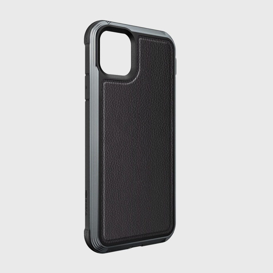 Raptic Cases & Covers iPhone 11 Pro Max Case Raptic Lux Black Leather