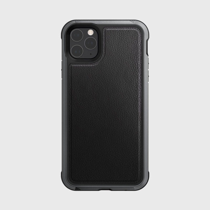 Raptic Cases & Covers iPhone 11 Pro Max Case Raptic Lux Black Leather