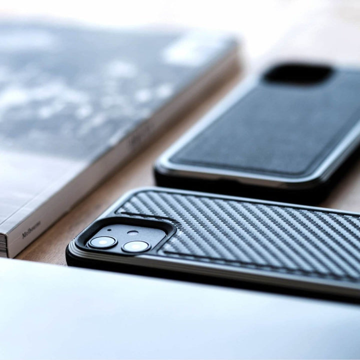 Raptic Cases & Covers iPhone 12 Pro Raptic Lux - Carbon Fibre