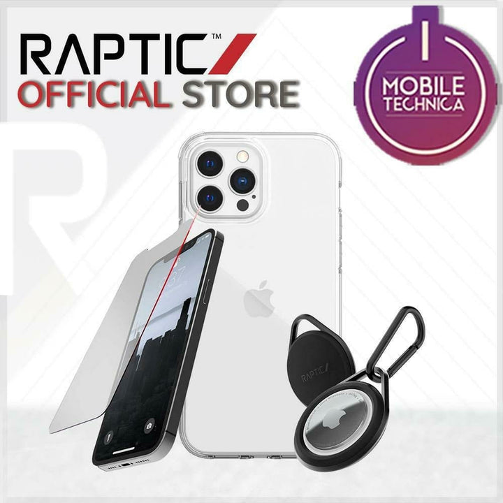 Raptic Cases & Covers iPhone 13 Mini / Clear / with Raptic Glass Full Coverage Glass For Apple iPhone 13 Pro Max mini Case Raptic Clear Slim Bumper Hard Cover