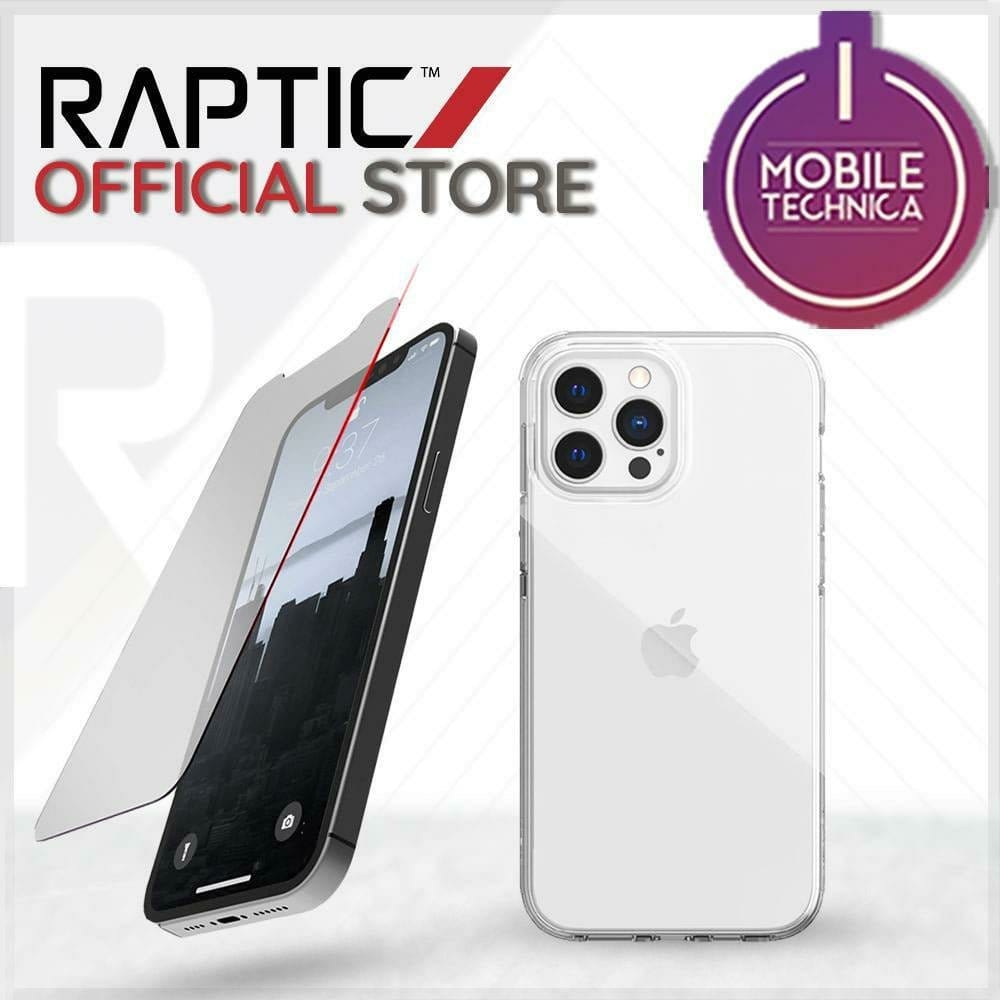 Raptic Cases & Covers iPhone 13 Pro Max / Clear / with Raptic Glass Full Coverage Glass For Apple iPhone 13 Pro Max mini Case Raptic Clear Slim Bumper Hard Cover