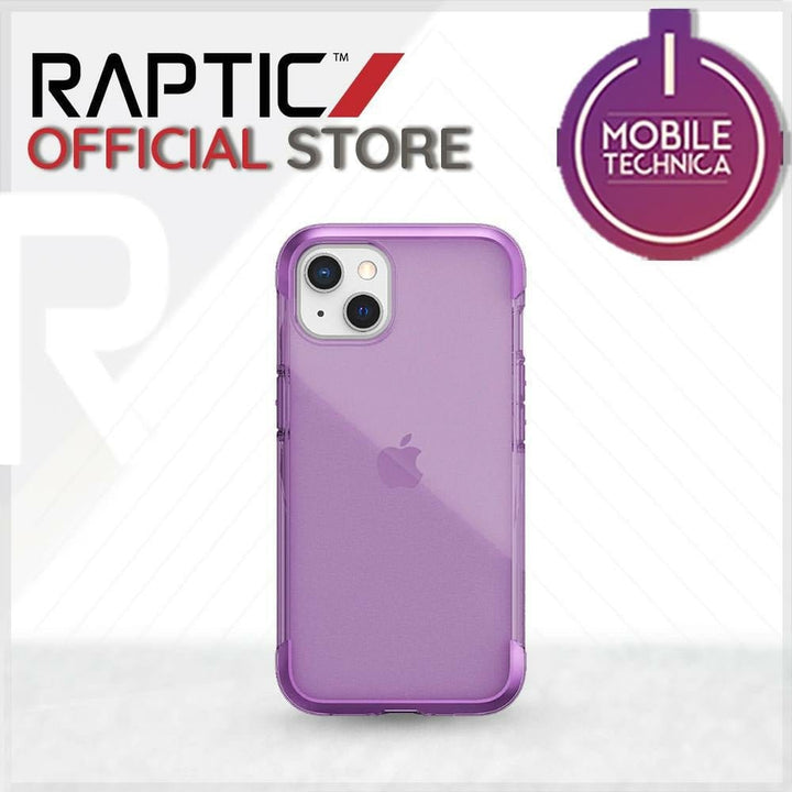 Raptic Cases & Covers iPhone 13 / Purple / with Raptic Glass Full Coverage For Apple iPhone 13 Pro Max mini Case Raptic Air Clear Bumper Hard Cover