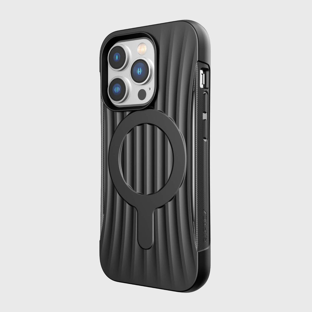 Raptic Cases & Covers iPhone 14 / Black / Case RAPTIC Frost Clutch Shield Case for iPhone 14 \ 14 Plus\ 14 Pro\ 14 Pro Max, Built with MagSafe, Biodegradable Case & Packaging, Recyclable, Military Grade 10ft Drop Protection Case