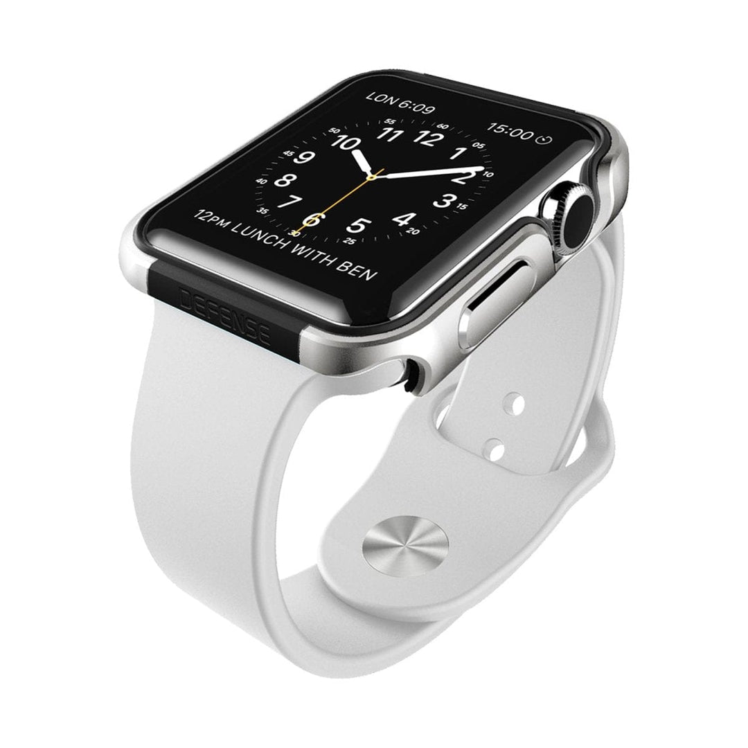 Raptic Cases & Covers Silver Apple Watch Case 44mm Raptic Edge