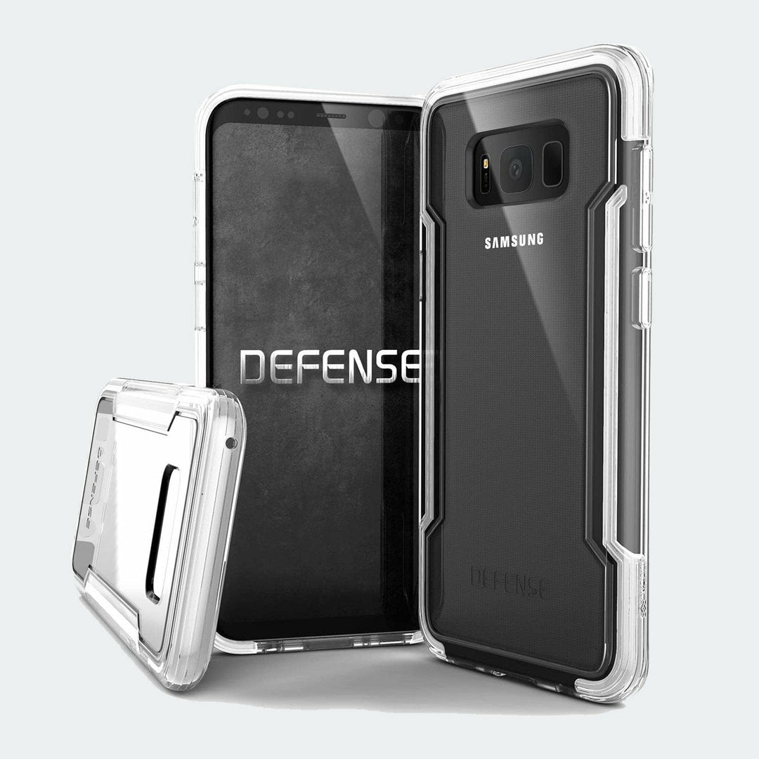 Raptic Cases & Covers White Samsung Galaxy S8 Plus Defense Clear Case