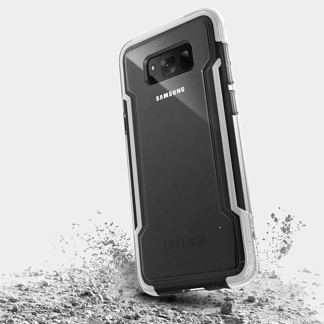 Raptic Cases & Covers White Samsung Galaxy S8 Plus Defense Clear Case