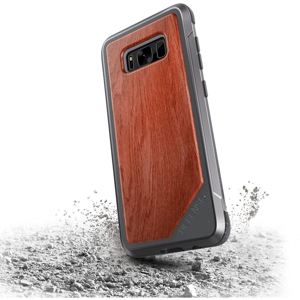Raptic Cases & Covers Wood X-Doria Defense Lux Case Samsung Galaxy S8 Plus