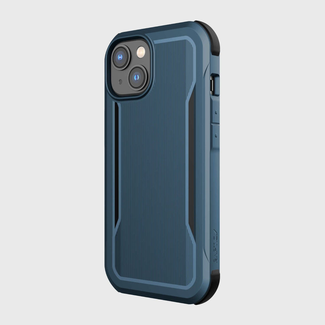 Raptic iPhone 14 / Blue RAPTIC Fort Shield Case for iPhone 14\ 14 Plus\ 14 Pro\ 14 Pro Max, Compatible with MagSafe, Biodegradable Case & Packaging, Recyclable, Military Grade 20ft Drop Protection Case
