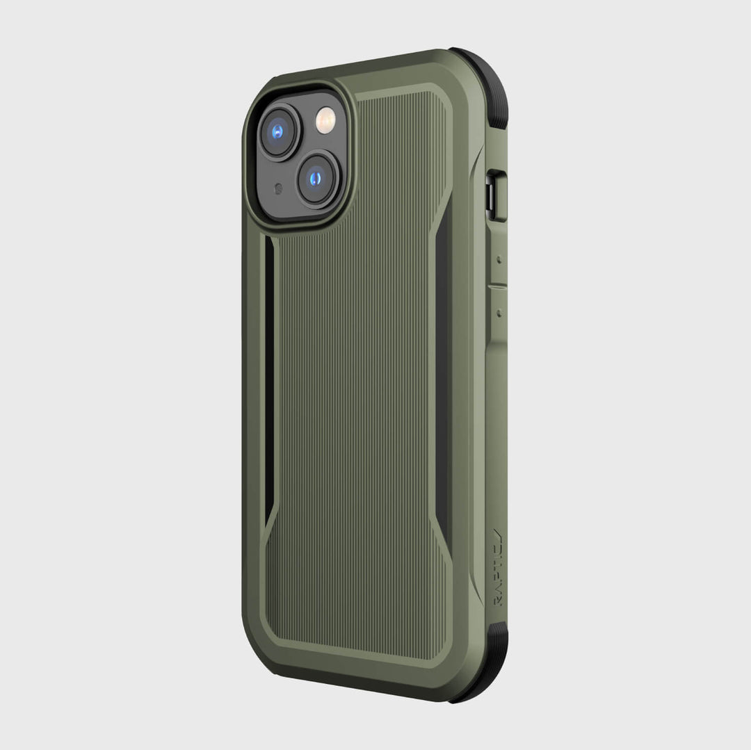 Raptic iPhone 14 / Green RAPTIC Fort Shield Case for iPhone 14\ 14 Plus\ 14 Pro\ 14 Pro Max, Compatible with MagSafe, Biodegradable Case & Packaging, Recyclable, Military Grade 20ft Drop Protection Case