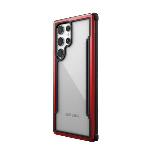 Raptic Red Samsung Galaxy S22 Ultra 5G Case - Raptic SHIELD