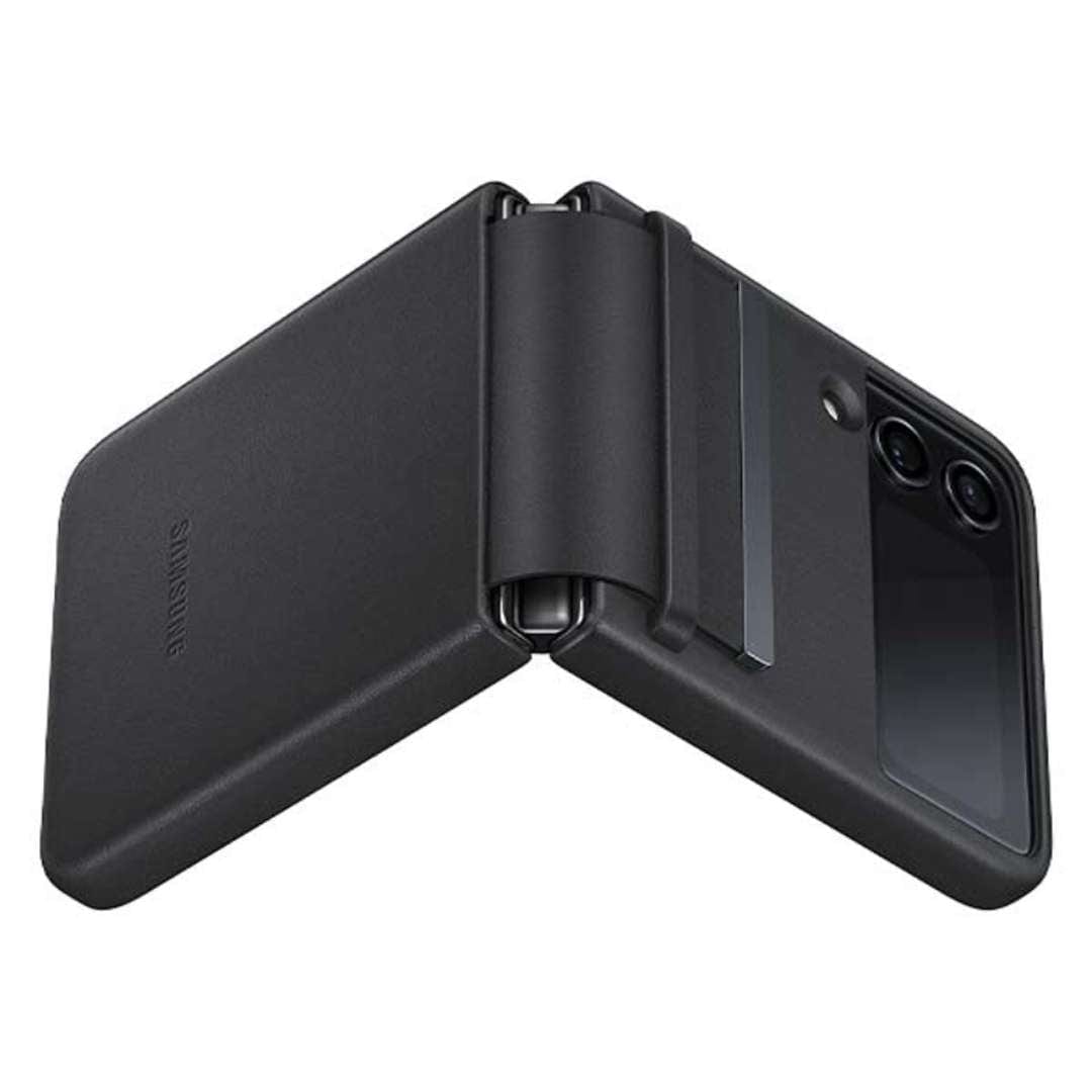 Samsung Cases & Covers Samsung Flip 4 Leather Cover - Samsung Flip Black