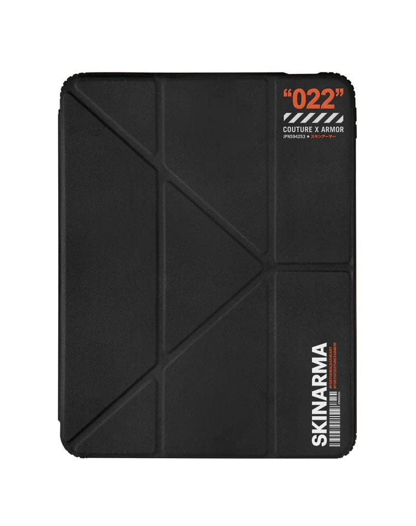 Skinarma Cases & Covers Black/Orange iPad Air 5 (10.9, 11 Pro) Kickstand Case - Skinarma SHINGOKI