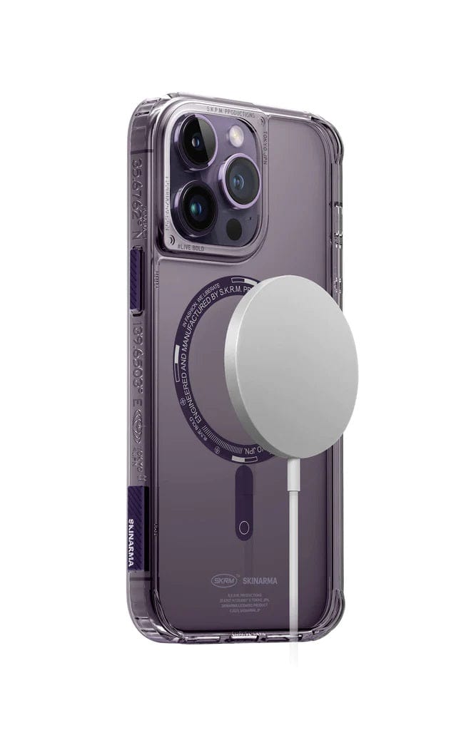 Skinarma Cases & Covers Purple iPhone 14 Pro Max (6.7) SAIDO Mag-Charge Case - Skinarma